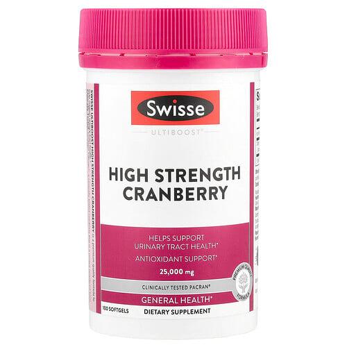 Swisse Ultiboost High Strength Cranberry 25 000 Mg 100 Softgels