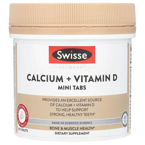 Swisse Ultiboost Calcium Vitamin D Mini Tabs 300 Tablets product image