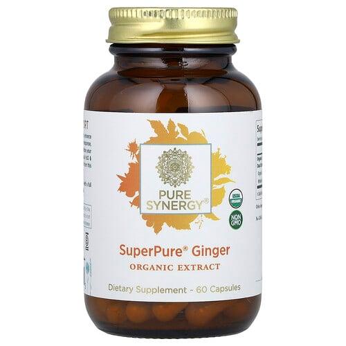 Pure Synergy Superpure Ginger 60 Capsules
