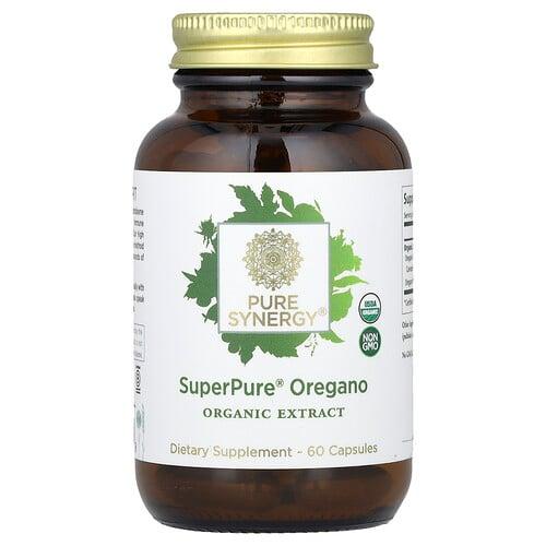 Pure Synergy Superpure Oregano 60 Capsules 450 Mg Per Capsule