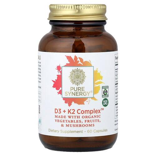 Pure Synergy D3 K2 Complex 60 Capsules