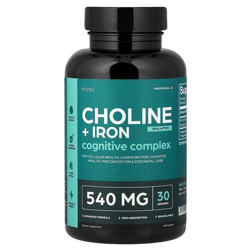 Thinbi Choline Iron 60 Capsules product image