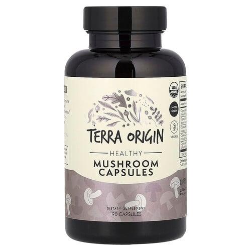 Terra Origin Healthy Mushroom Capsules 90 Capsules