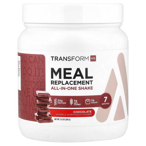 Transformhq Everyday Meal Replacement Shake Chocolate 10 5 Oz 297 5 G