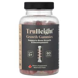 Truheight Growth Gummies For Ages 5 Watermelon 60 Gummies