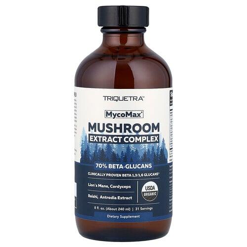 Triquetra Health Mycomax Mushroom Extract Complex 8 Fl Oz 240 Ml