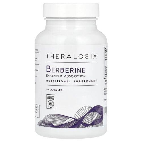 Theralogix Berberine Enhanced Absorption 90 Capsules 550 Mg Per Capsule