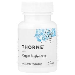 Thorne Copper Bisglycinate 60 Capsules 2 Mg Per Capsule