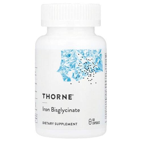 Thorne Iron Bisglycinate 60 Capsules 25 Mg Per Capsule