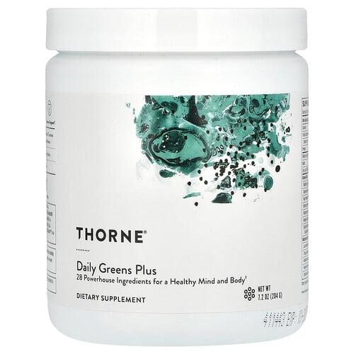 Thorne Daily Greens Plus 7 2 Oz 204 G