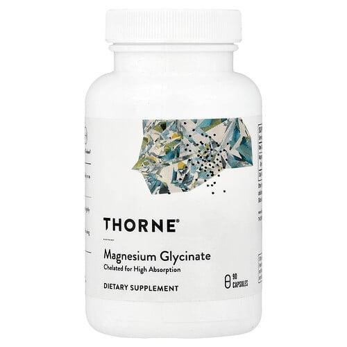 Thorne Magnesium Glycinate 90 Capsules 120 Mg Per Capsule