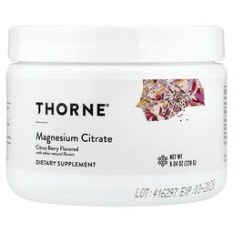 Thorne Magnesium Citrate Citrus Berry 8 04 Oz 228 G