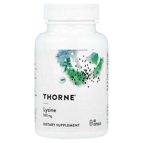 Thorne Lysine 500 Mg 60 Capsules