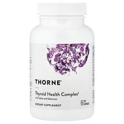 Thorne Thyroid Health Complex With Iodine And Selenium 120 Capsules