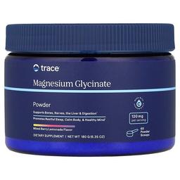 Trace Magnesium Glycinate Powder Mixed Berry Lemonade 6 35 Oz 180 G