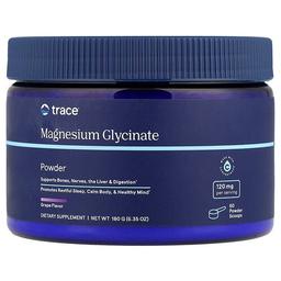 Trace Magnesium Glycinate Powder Grape 6 35 Oz 180 G