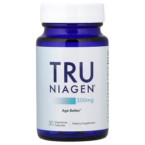 Tru Niagen Nicotinamide Riboside Chloride 300 Mg 30 Vegetarian Capsules product image