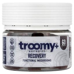 Troomy Nootropics Recovery Functional Mushrooms Gummies Harvest Berry Acai 60 Gummies