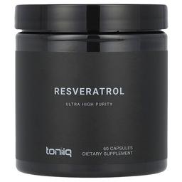 Toniiq Resveratrol 60 Capsules 300 Mg Per Capsule