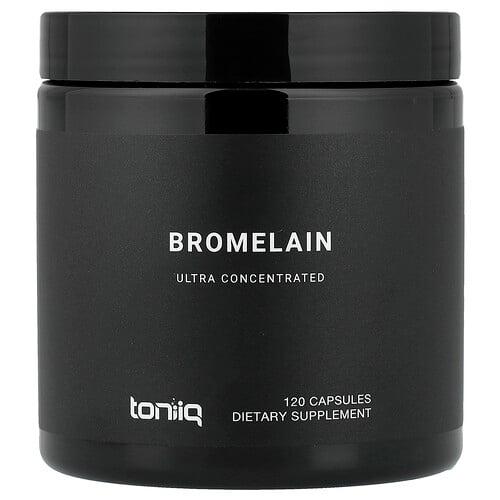Toniiq Bromelain 120 Capsules 500 Mg Per Capsule