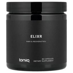 Toniiq Elixr Nmn Resveratrol 90 Capsules