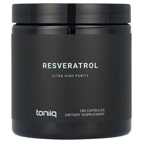 Toniiq Resveratrol 180 Capsules 300 Mg Per Capsule product image