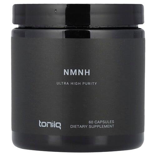 Toniiq Nmnh Ultra High Purity 60 Capsules 125 Mg Per Capsule product image