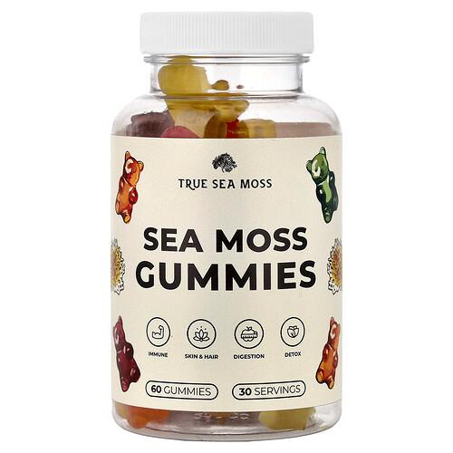 True Sea Moss Sea Moss Gummies 60 Gummies