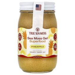 True Sea Moss Sea Moss Gel Superfood Pineapple 16 Fl Oz 473 Ml