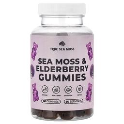 True Sea Moss Sea Moss Elderberry Gummies 60 Gummies