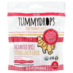 Tummydrops Organic Enchanted Spice Intense Ginger 33 Lozenges