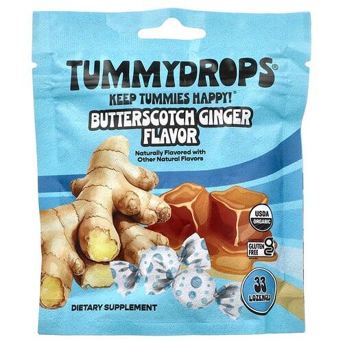 Tummydrops Butterscotch Ginger 33 Lozenges