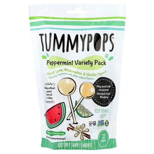 Tummydrops Tummypops Peppermint Variety Pack 21 Pops