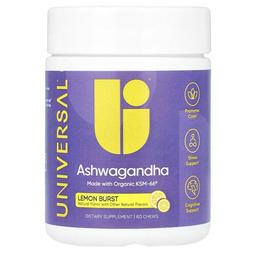Universal U Ashwagandha Lemon Burst 60 Chews