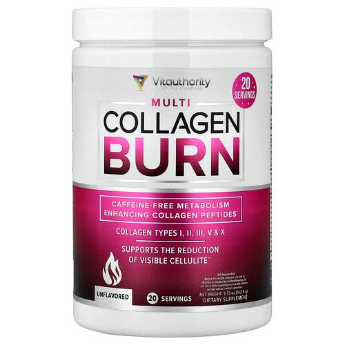 Vitauthority Multi Collagen Burn Unflavored 5 73 Oz 162 4 G product image