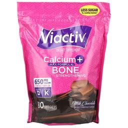 Viactiv Calcium Bone Strengthening Max Formula Milk Chocolate 180 Soft Chews