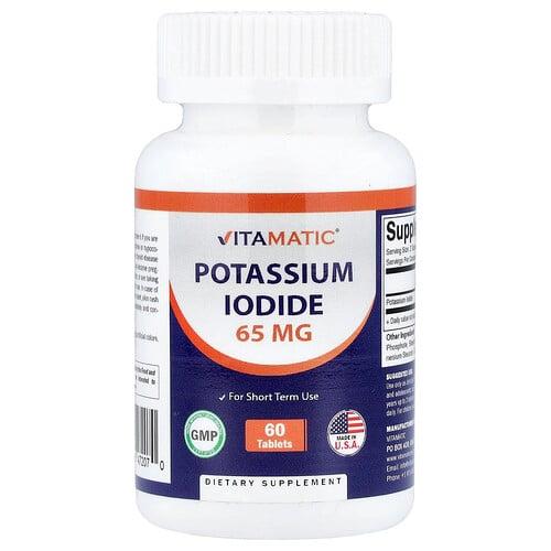 Vitamatic Potassium Iodide 60 Tablets 32 5 Mg Per Tablet