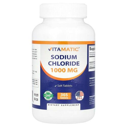 Vitamatic Sodium Chloride 1 000 Mg 365 Tablets