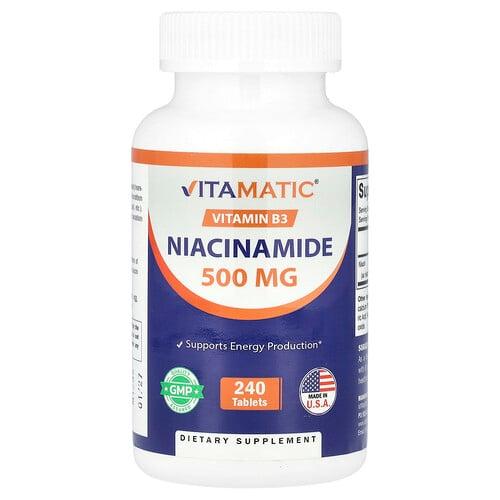 Vitamatic Niacinamide 500 Mg 240 Tablets product image