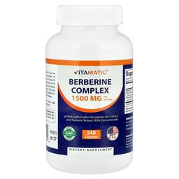 Vitamatic Berberine Complex 240 Capsules