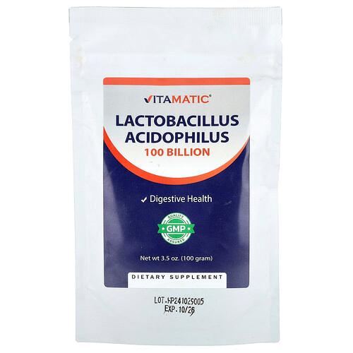 Vitamatic Lactobacillus Acidophilus 3 5 Oz 100 G