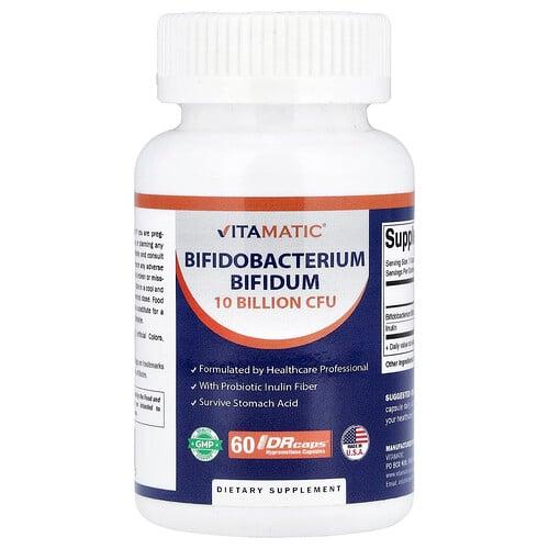 Vitamatic Bifidobacterium Bifidum 60 Drcaps Hypromellose Capsules