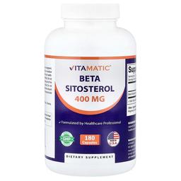Vitamatic Beta Sitosterol 400 Mg 180 Capsules