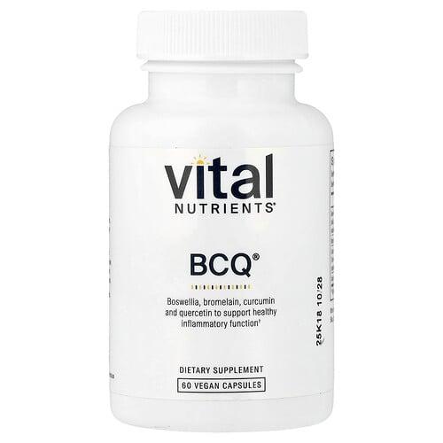Vital Nutrients Bcq 60 Vegan Capsules