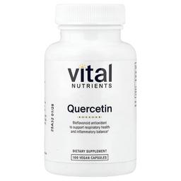 Vital Nutrients Quercetin 100 Vegan Capsules 250 Mg Per Capsule