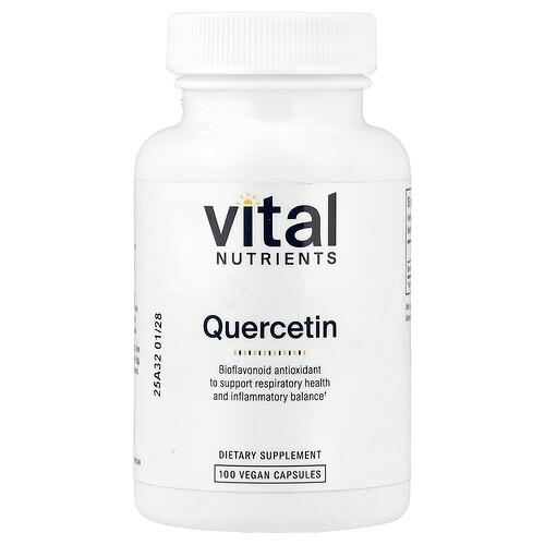 Vital Nutrients Quercetin 100 Vegan Capsules 250 Mg Per Capsule product image