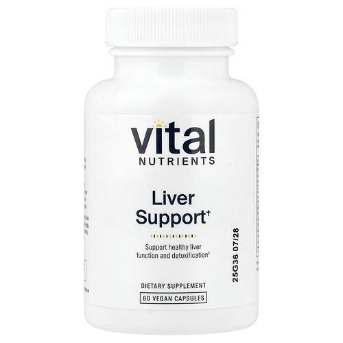 Vital Nutrients Liver Support 60 Vegan Capsules