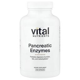 Vital Nutrients Pancreatic Enzymes 180 Capsules