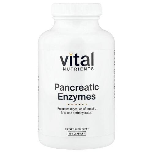 Vital Nutrients Pancreatic Enzymes 180 Capsules