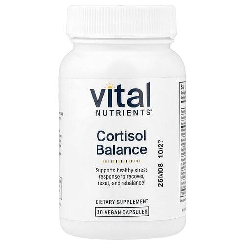 Vital Nutrients Cortisol Balance 30 Vegan Capsules